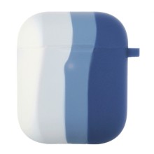 Силиконовый футляр Colorfull для наушников AirPods 1/2 – Белый