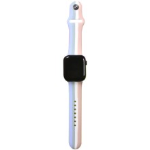 Силиконовый ремешок Rainbow для Apple watch 38mm / 40mm – Сиреневый