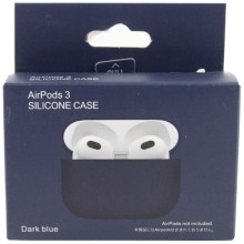 Силіконовий футляр для навушників AirPods 3 – Синій