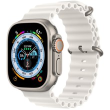 Ремешок Ocean Band для Apple watch 42mm/44mm/45mm/49mm – Белый