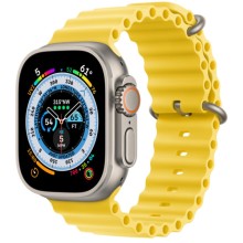 Ремешок Ocean Band для Apple watch 42mm/44mm/45mm/49mm – Желтый