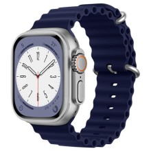 Ремешок Ocean Band для Apple watch 42mm/44mm/45mm/49mm – Синий