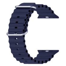 Ремешок Ocean Band для Apple watch 42mm/44mm/45mm/49mm – Синий