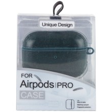 Кожаный футляр Leather series для наушников AirPods Pro – Зеленый