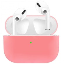 Силіконовий футляр для навушників AirPods Pro – Pink