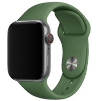 Силіконовий ремінець для Apple Watch Sport Band 42 / 44 / 45 / 49 (S/M & M/L) 3pcs – Зелений