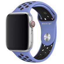 Силиконове кріплення Sport Nike+ для Apple watch 38mm / 40mm – Чорний