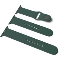 Силиконовый ремешок для Apple Watch Sport Band 38 / 40 / 41 (S/M & M/L) 3pcs – Зеленый