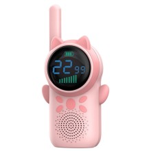 Детская рация Walkie Talkie D25 – Розовый