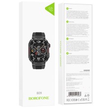 Смарт-годинник Borofone BD9 Smart sports watch (call version) – Чорний