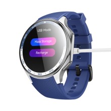 Смарт-часы Hoco Smart Watch Y24 AMOLED Smart sports watch (call version) – Серебряный