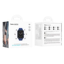 Смарт-годинник Hoco Smart Watch Y27 Smart sports watch (call version) – Блакитний