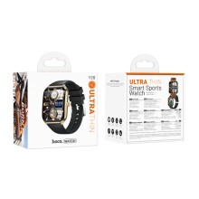 Смарт-часы Hoco Smart Watch Y28 AMOLED Smart sports watch (call version) – Золотой