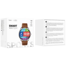 Смарт-годинник Hoco Smart Watch Y22 Amoled Smart sports watch (call version) – Срібний