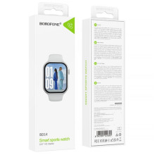 Смарт-часы Borofone BD14 Smart sports watch (call version) – Серебряный