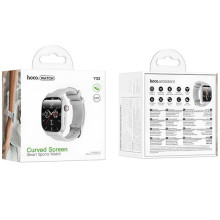 Смарт-часы Hoco Smart Watch Y33 Smart sports watch (call version) – Серебряный