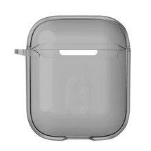 Футляр TPU Colorful для навушників Airpods 1/2 – Чорний