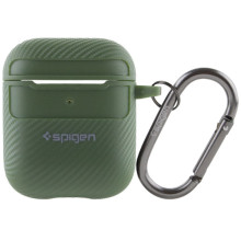 Футляр SGP Shockproof для наушников Airpods 1/2 – Сосновый зеленый