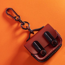 Шкіряний футляр Briefcase для навушників AirPods Pro – Brown