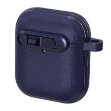 Футляр Frosted для навушників Airpods 1/2 – Блакитний