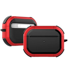 Футляр протиударний Black ed. для навушників Airpods Pro 2 / Pro – Червоний