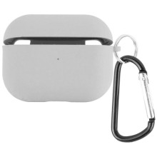 Силиконовый футляр с микрофиброй для наушников Airpods Pro 3