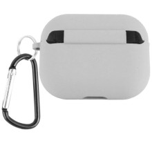Силиконовый футляр с микрофиброй для наушников Airpods Pro 3