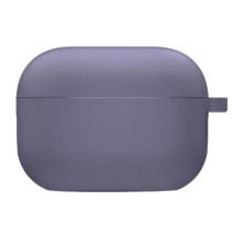 Силиконовый футляр с микрофиброй для наушников Airpods Pro 3