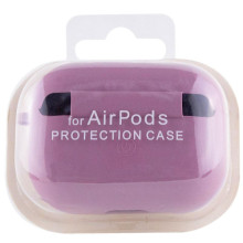 Силиконовый футляр с микрофиброй для наушников Airpods Pro 3