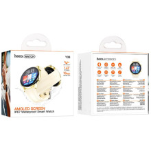 Смарт-годинник Hoco Smart Watch Y38 Smart sports watch (call version) – Золотий