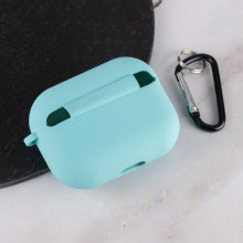 Силиконовый футляр с микрофиброй для наушников Airpods Pro 3
