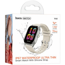 Смарт-часы Hoco Y41 Smart sports watch (call version) – Серебряный