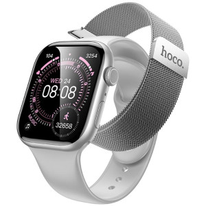 Смарт-часы Hoco Y42 Smart sports watch (call version) – Серебряный
