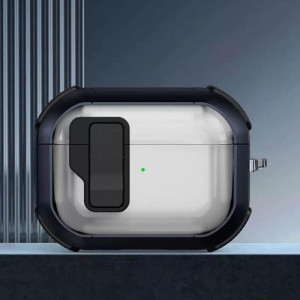 Футляр противоударный Locking Button для наушников Airpods Pro