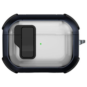 Футляр противоударный Locking Button для наушников Airpods Pro 2 / Pro