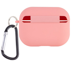 Силиконовый футляр с микрофиброй для наушников Airpods Pro