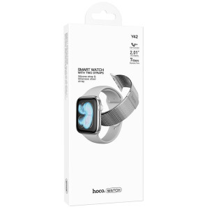 Смарт-часы Hoco Y42 Smart sports watch (call version) – Серебряный
