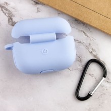 Силіконовий футляр New з карабіном для навушників Airpods Pro – undefined