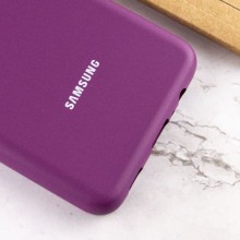 Чехол Silicone Cover Full Protective (AA) для Samsung Galaxy A02 – Фиолетовый