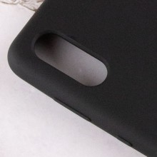 Чехол Silicone Cover Full Protective (AA) для Samsung Galaxy A02 – Черный