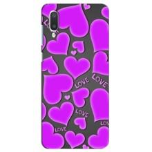 Чехлы для любимой на Самсунг А02 (VPrint) (Pink hearts)