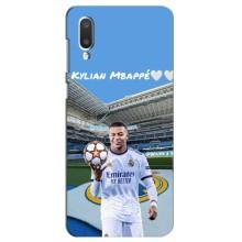 Чехол (TPU) с Футболистом на Samsung Galaxy A02 (Mbappe Real)