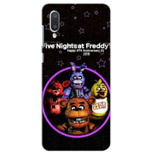 Чехлы Пять ночей с Фредди для Самсунг А02 (Лого Фредди)