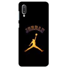 Чохли для Самсунг А02 - з картинкою JORDAN (AlphaPrint) (Jordan Gold)