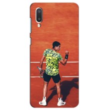 Чехлы с принтом Спортивная тематика для Самсунг А02 (Алькарас Теннисист)