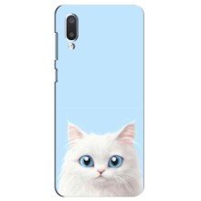Чехол на тематику: Коты для Samsung Galaxy A02 (Белый кот)