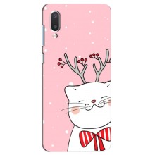 Чехол на тематику: Коты для Samsung Galaxy A02 (Зимний кот)