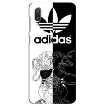 Чехол в стиле "Адидас" для Самсунг А02 (Adidas шнурки)
