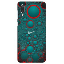 Силиконовый Чехол на Samsung Galaxy A02 с картинкой Nike (Найк зеленый)