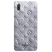 Текстурный Чехол Louis Vuitton для Самсунг А02 – Белый ЛВ